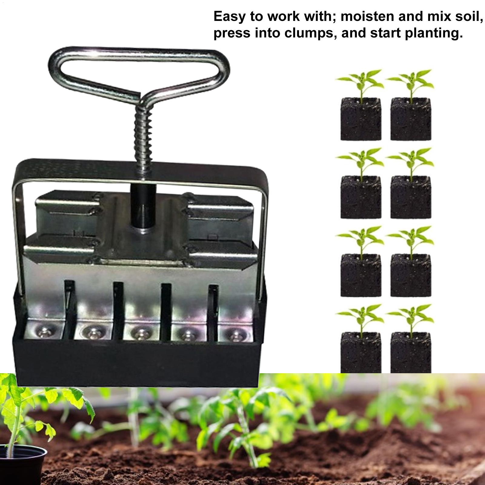 Soil Blocker Comfortable Handl - Urban Farming Gardening review and price